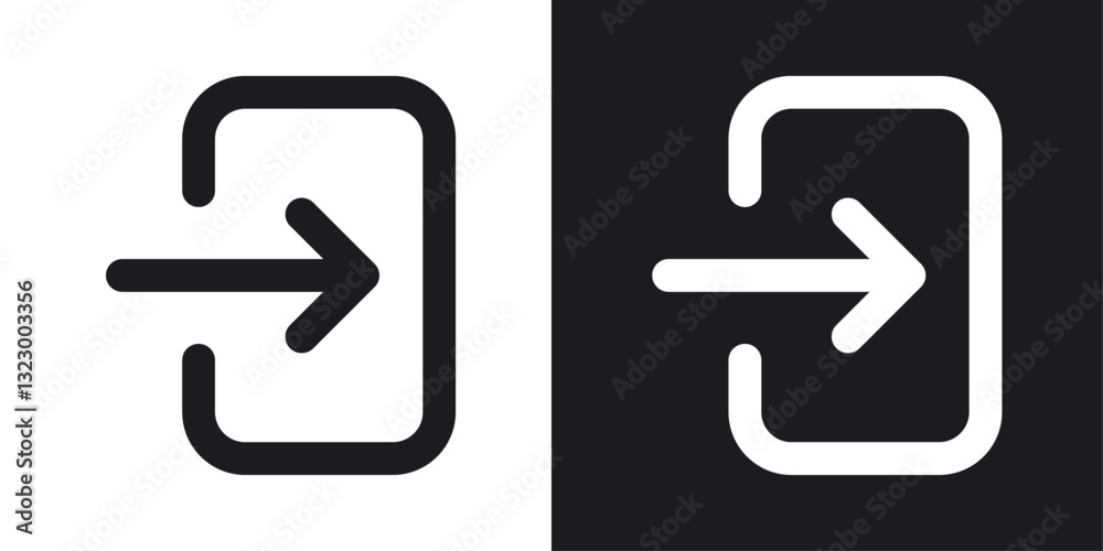 Log Out icons pack in solid style Log Out icons pack in solid style
