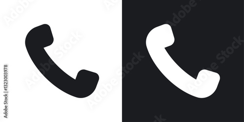 Phone icons pack in solid style