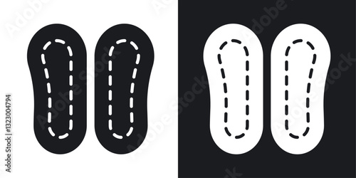 Soles icons pack in solid style