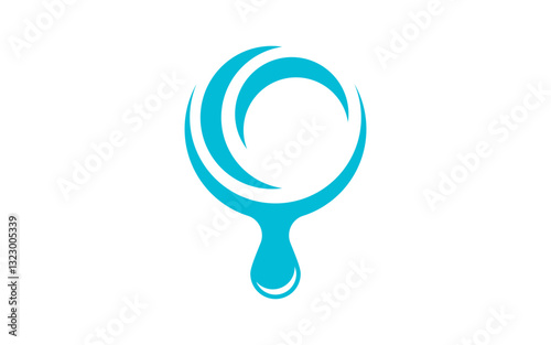 Water drop Plumbing icon Logo Template vector illustration v.9