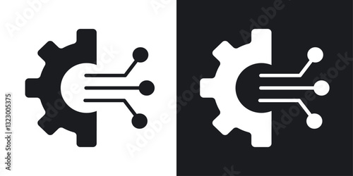 Transform icons pack in solid style