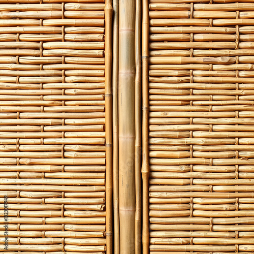 texture background of bamboo basketry bamboo weave pattern woven pattern of bamboo