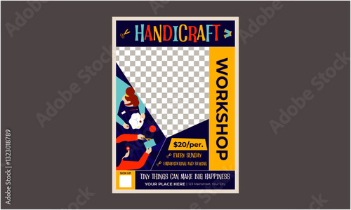 Handicraft Workshop Flyer