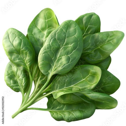 Bunch of fresh spinach leaves isolated white and transparent background. PNG cutout. fresh spinach leaves, spinach PNG, isolated spinach, transparent background spinach, cutout spinach, leafy greens,