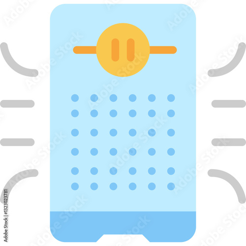 air purifier flat icon