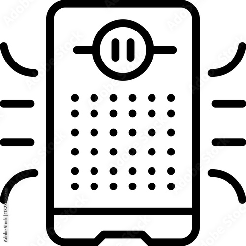 air purifier line icon