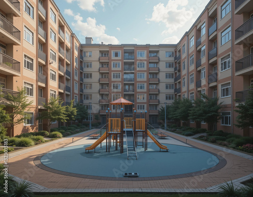 Smart Living – Stunning Social Housing Illustrations for Modern Urban Development