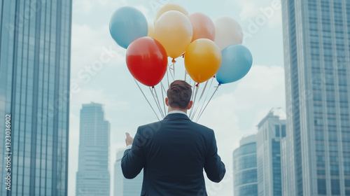 Rising Above: A businessman...