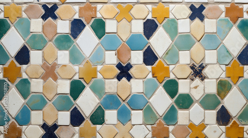 Geometric tile mosaic: A cl...