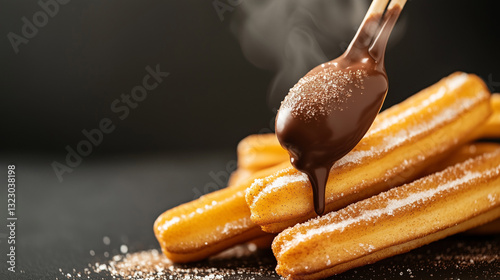 Churros and Chocolate: A cl...