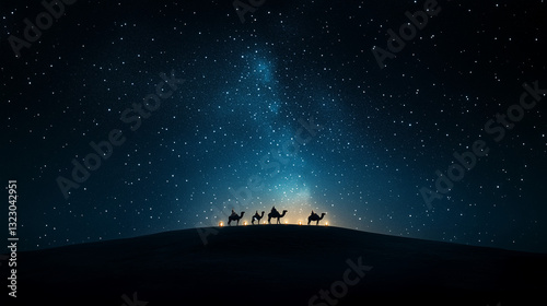A Celestial Journey: Silhou...