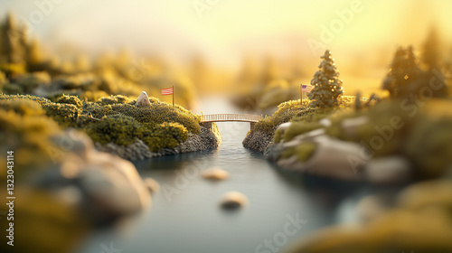Bridge Over Tranquil Waters...
