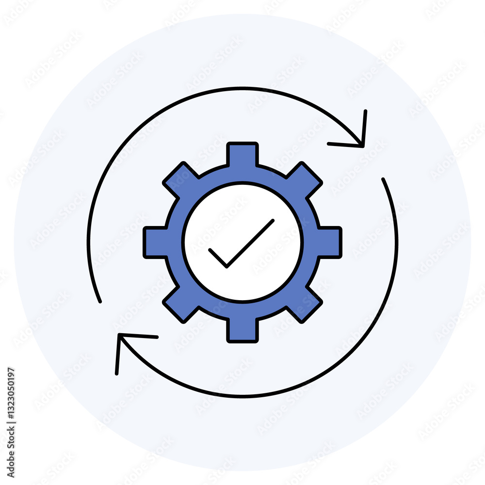 Workflow icon, Optimizing Business Efficiency with Workflow Automation, Streamlining Operations for Maximum Productivity