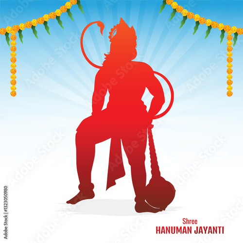 Happy navratri maa durga illustration background