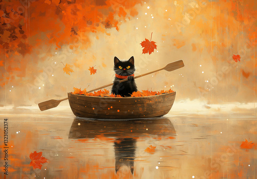 cat on the roof