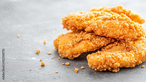 Crispy Chicken Tenders: gol...