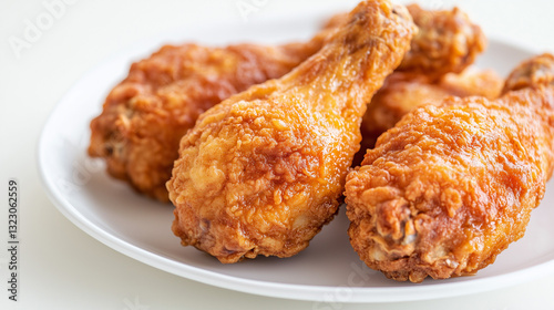 Golden Fried Chicken Drumst...