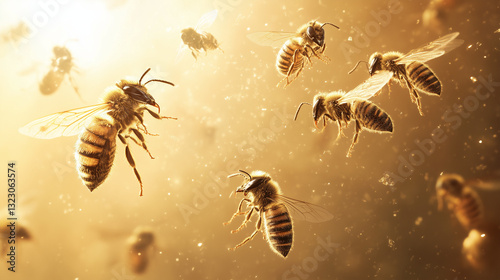 Golden Buzz: A swarm of hon...