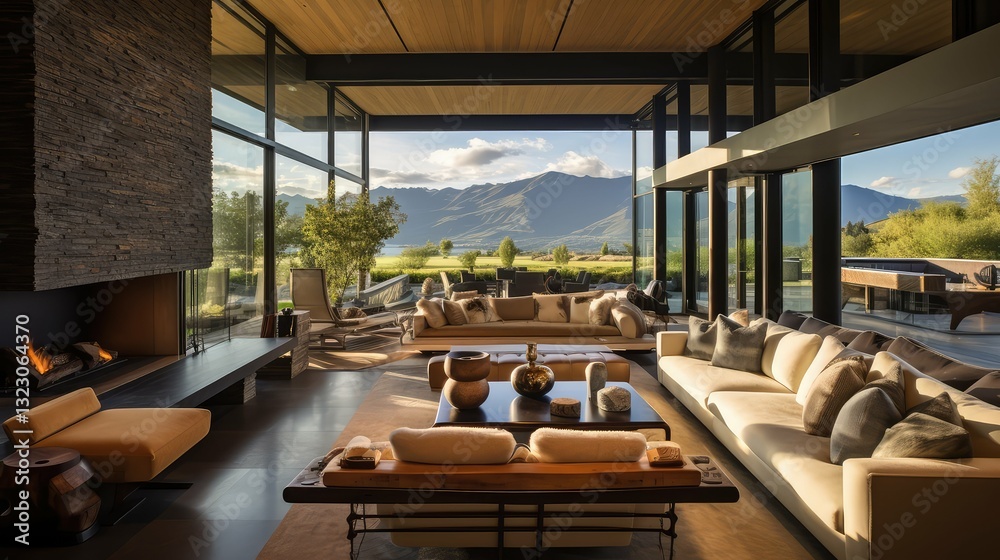 Fototapeta premium interior high end house