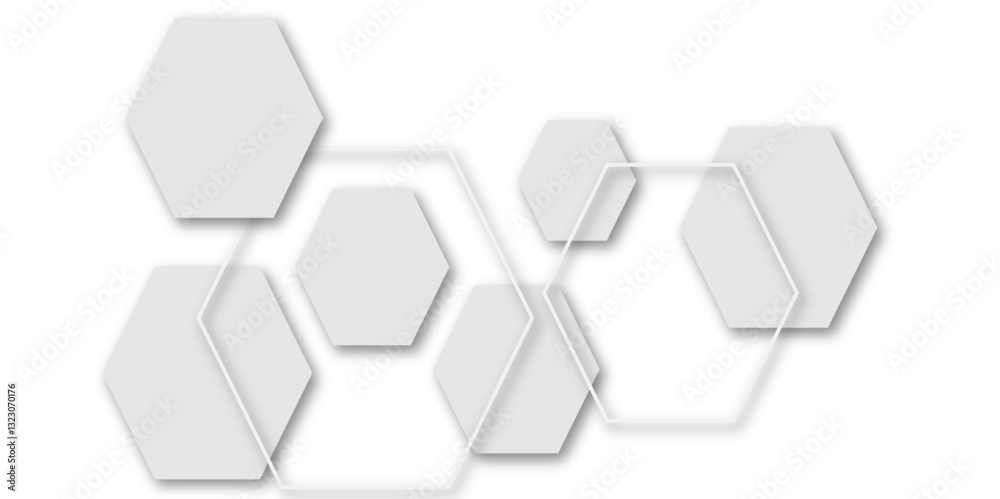 Vector banner design.Abstract white cube hexagon shape background.white Hexagons pattern. Abstract geometric pattern with crosses, stripes, lines. Seamless vector background.
Vector banner design.Abstract white cube hexagon shape background.white Hexagons pattern. Abstract geometric pattern with crosses, stripes, lines. Seamless vector background.