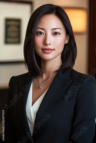 Chinese female lawyer in her late 30s