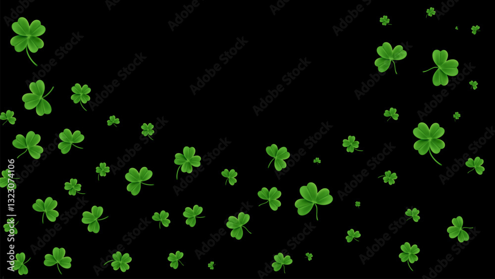 Vibrant St. Patrick's Day Green Clover Vector Background with Shamrocks, Festive Irish Theme, Lucky Four-Leaf Pattern, Decorative Design for Greeting Cards, Posters, Invitations, and Banners. Vibrant St. Patrick's Day Green Clover Vector Background with Shamrocks, Festive Irish Theme, Lucky Four-Leaf Pattern, Decorative Design for Greeting Cards, Posters, Invitations, and Banners.