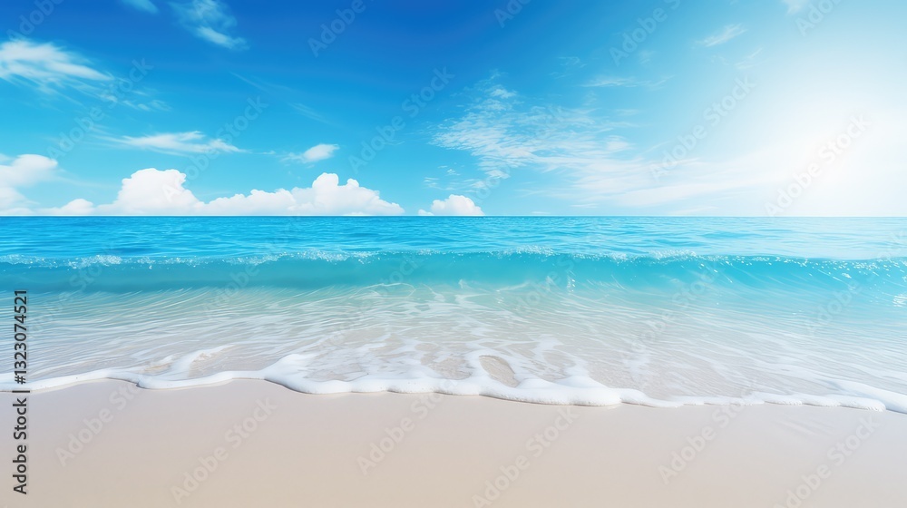 Fototapeta premium serene blurred background blue