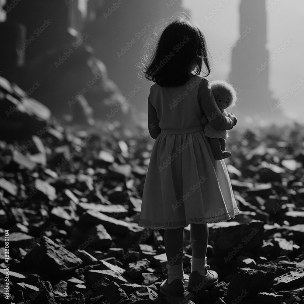 photos of children victims of war