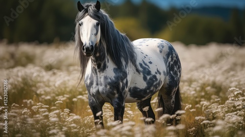 field blue roan