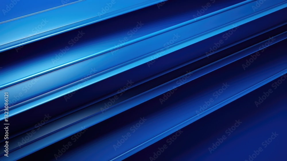 Obraz premium modern blue lines background