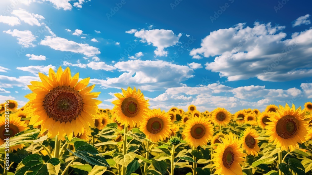 Fototapeta premium breathtaking sunny blue skies