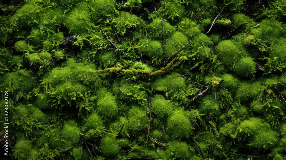 organic moss texture