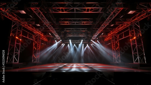 production stage lighting truss