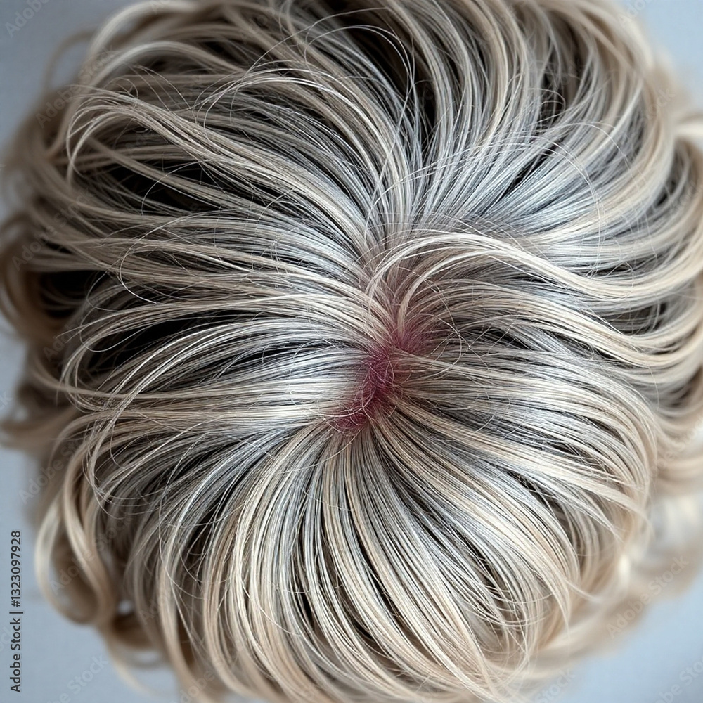 white hair / gray hair
