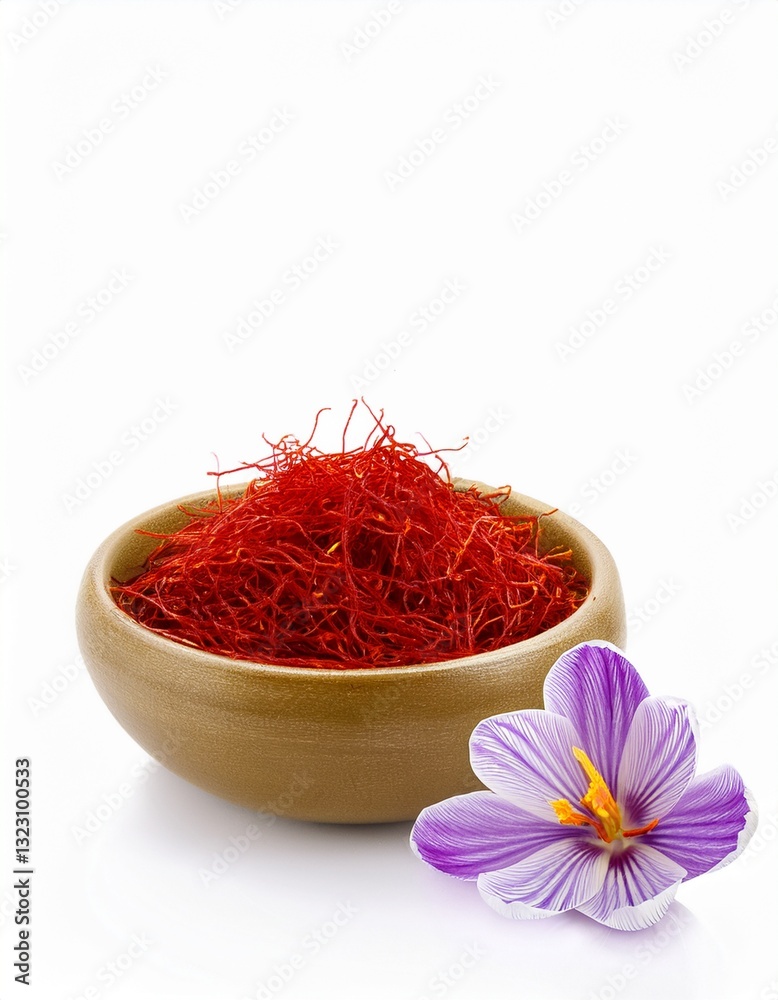 Fototapeta premium Saffron spice threads