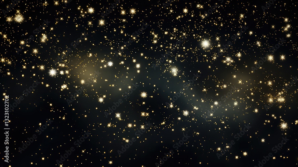 Obraz premium night stars texture