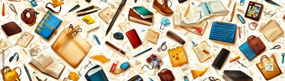 Creative Mess A Colorful Collection of Stationery and Accessories
