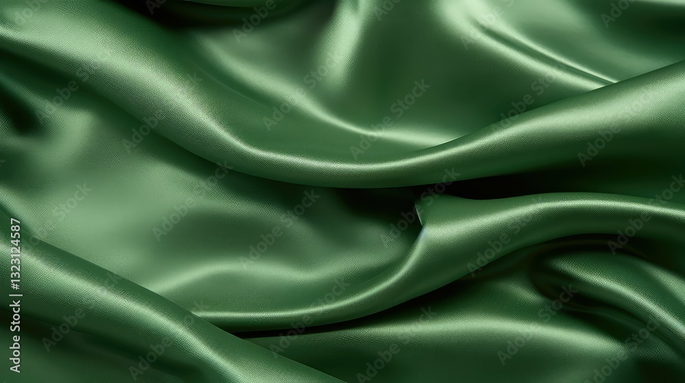 Obraz premium finish green canvas texture
