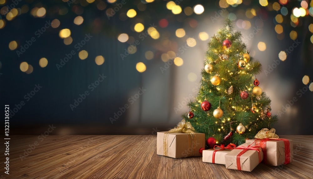 christmas tree with gifts christmas tree with gifts