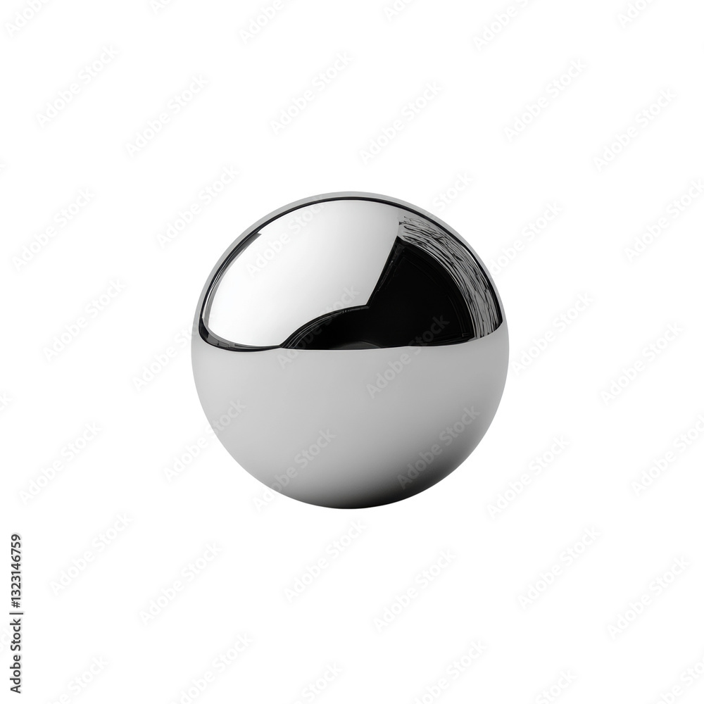 Striking sphere on a deep black background creating a bold contrast and emphasizing its smooth, reflective surface isolated white background Striking sphere on a deep black background creating a bold contrast and emphasizing its smooth, reflective surface isolated white background
