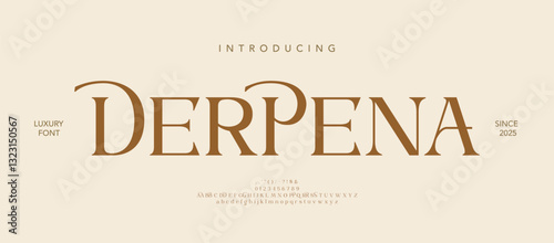 Beauty Luxury font alphabet logo. Typography beautiful fashion elegant classic letters serif italic fonts decorative wedding vintage retro logos. vector illustration