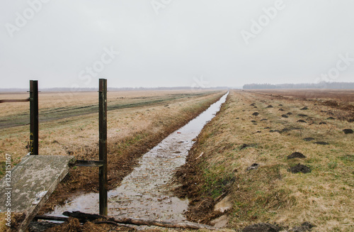 Reclamation Canal. photo