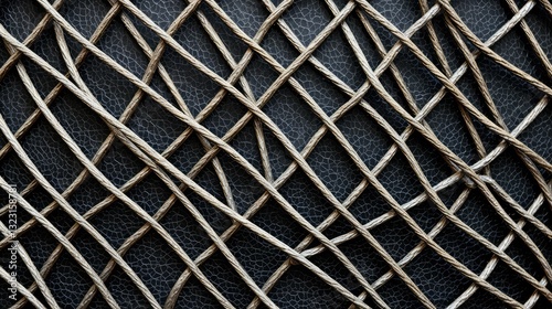 intricate screen door texture