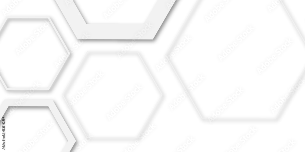 Use for book, poster, flyer, website vector illustration.Abstract light grey and white hexagon 3d effect pattern with shadow seamless texture background.
Use for book, poster, flyer, website vector illustration.Abstract light grey and white hexagon 3d effect pattern with shadow seamless texture background.