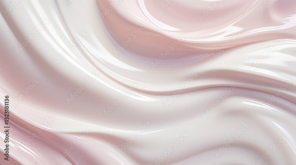 Obraz premium creaminess skincare texture