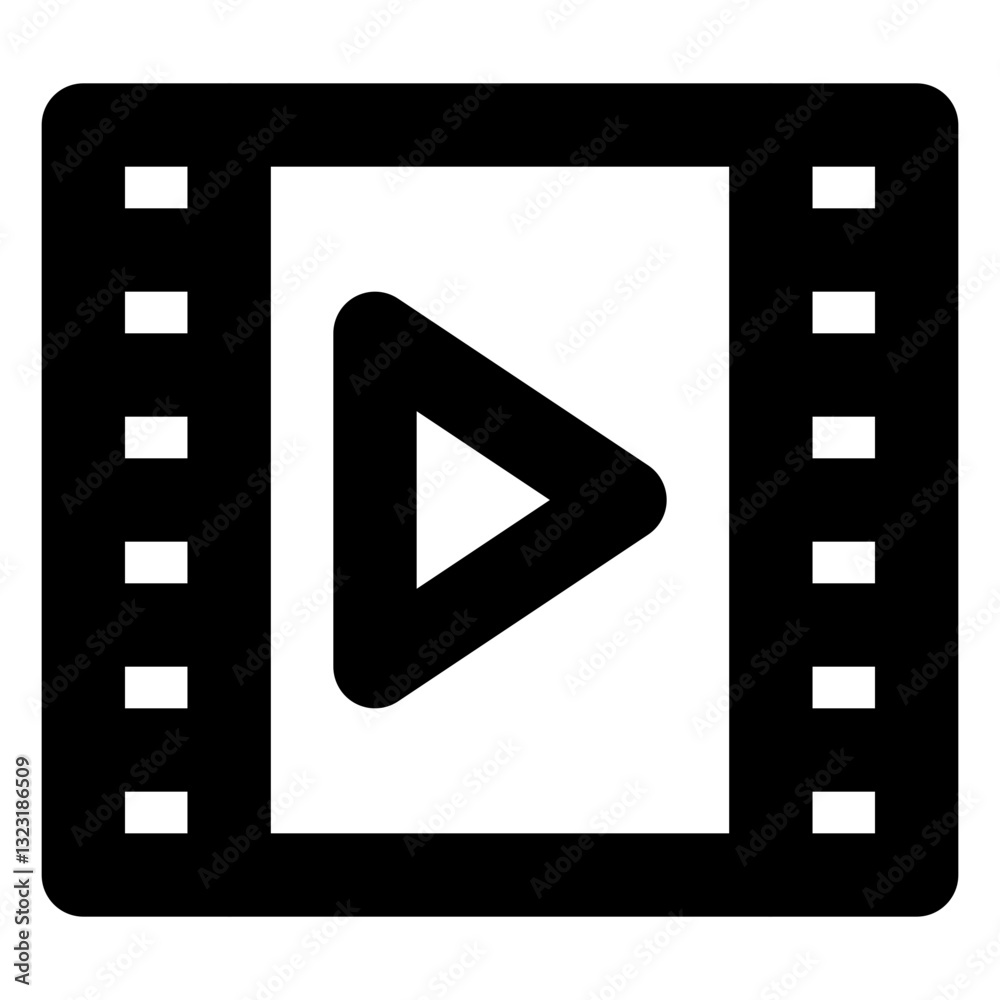 video and movie regular icon video and movie regular icon