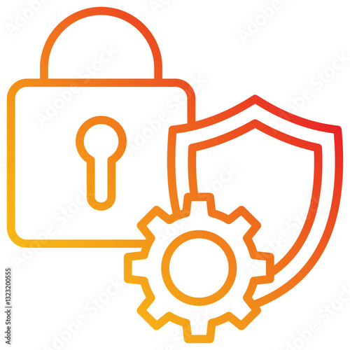 Cyber Security Icon
