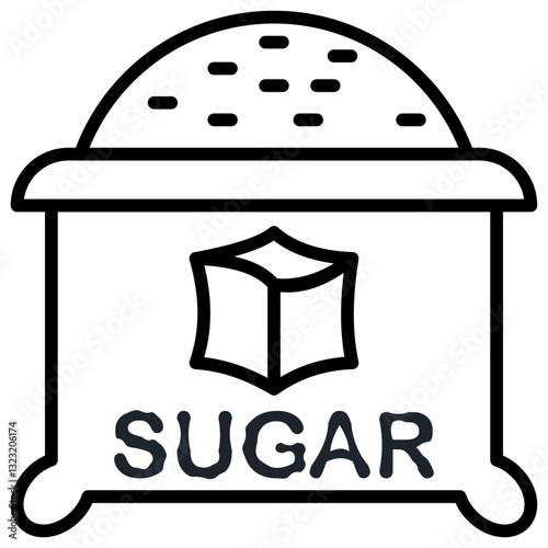 Sugar Outline icon 