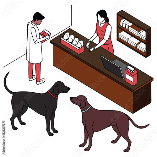 Pet Shop Dogs Animal Health Care 