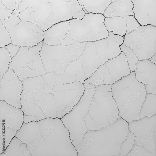 cracked concrete wall